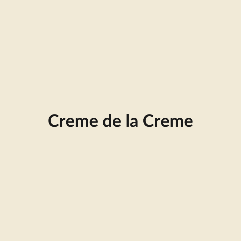 Creme de la Creme Rose - White & Cream - Ecuador