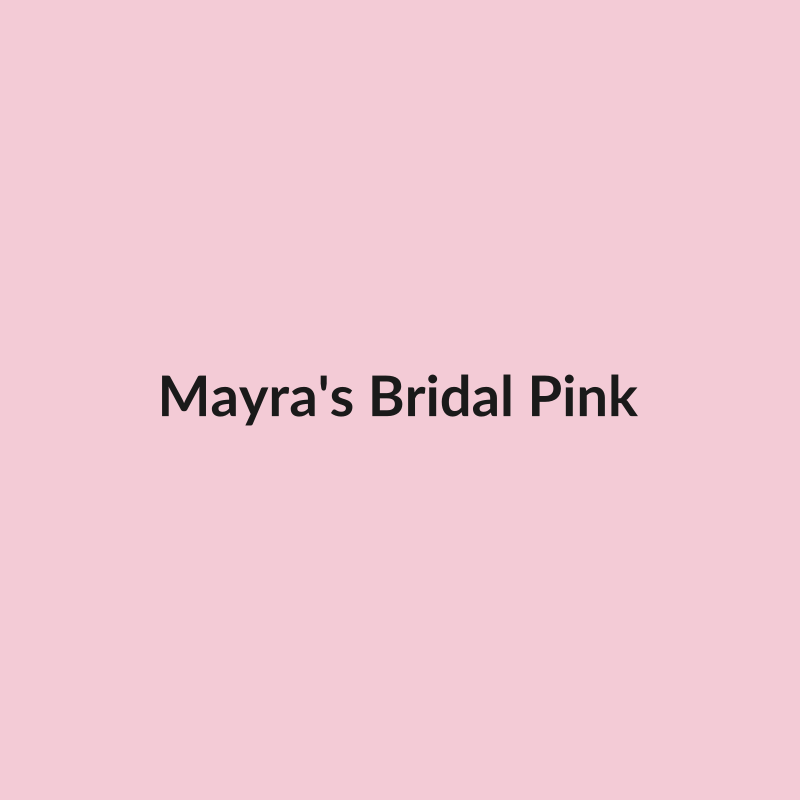 Mayra's Bridal Pink - Ecuador