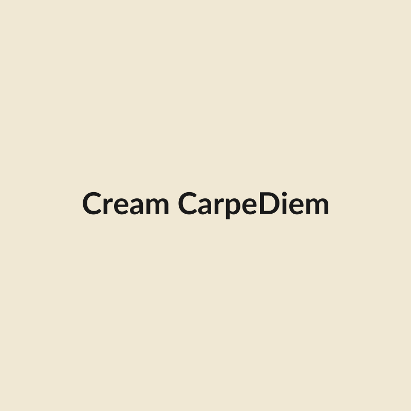 Cream CarpeDiem - Ecuador